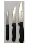 3 Parça Siyah Mutfak Bıçak Seti SET2