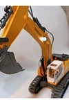 Uzaktan Kumandalı 680° Rotasyon Ekskavatör Premium Model Metal Hareketli Buharlı Oyuncak