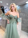 DEMONTE KOL TÜL NİŞANLIK
