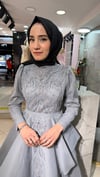 KABARIK ETEK ÜZERİ İŞLEMELİ ETEĞİ VOLAN