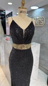 PAYETLİ MİDİ BOY GOLD DETAYLI