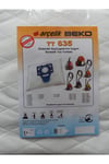 - Beko S 6255 C Tt 635 Elektrikli Süpürge Sentetik Toz Torbası (5 Adet)