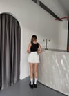 Fitilli Fiyonklu Askılı Crop Atlet Bluz