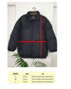 Oversize Bol Kesim Uzun Salaş Mont