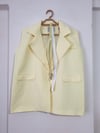 Oversize Salaş Kemerli Blazer Yelek