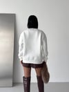 Rahat Kesim Bisiklet Yaka Sweatshirt