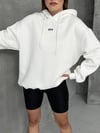 Unisex Kapüşonlu Oversize Salaş Off Yazılı Sweatshırt