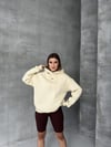 Unisex Kapüşonlu Oversize Salaş Off Yazılı Sweatshırt
