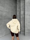 Unisex Kapüşonlu Oversize Salaş Off Yazılı Sweatshırt