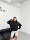 Unisex Kapüşonlu Oversize Salaş Off Yazılı Sweatshırt