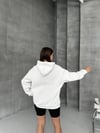 Unisex Kapüşonlu Oversize Salaş Off Yazılı Sweatshırt