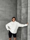 Unisex Kapüşonlu Oversize Salaş Off Yazılı Sweatshırt