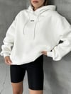 Unisex Kapüşonlu Oversize Salaş Off Yazılı Sweatshırt
