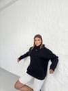 Unisex Kapüşonlu Oversize Salaş Off Yazılı Sweatshırt