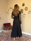 Drape Detaylı Likralı Elbise - Siyah