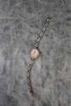 Bella Rosa Pink Oval Taşlı Kadın Saat