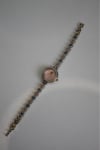 Bella Rosa Pink Oval Taşlı Kadın Saat