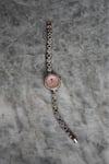 Bella Rosa Pink Oval Taşlı Kadın Saat