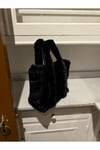 Soft Luxe Peluş-Siyah Renk Tote Çanta