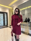 Bordo 3 Lü Triko Takım