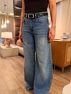 Kemerli Bol Paça Jean
