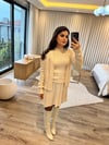 Krem 3 Lü Triko Takım