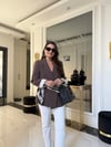 Premium Kahve Blazer Ceket