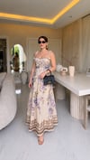 Premium Midi Violetta Elbise 
