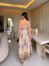 Premium Midi Violetta Elbise 