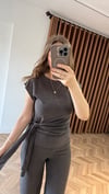 Antrasit Kahve Bürümcük Takım