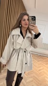 Kareli Tok Dokulu Premium Trenckot