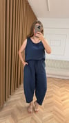 Kolsuz Modal Bluz Pantolon İkili Takım-Laci