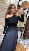 Lacivert Çan Etek