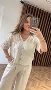 Luna Keten Takım-Bej