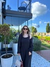 Siyah Gömlekli Modal Elbise