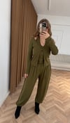 Z.ra Model Yelekli Takım-Haki