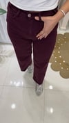 Z.ra Model  Mürdüm Renk Jean