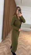 Z.ra Model Yelekli Takım-Haki