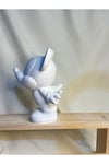 Boyanabilir Mickey Figür – 14 cm Güçlendirilmiş Beton Boyama Heykeli