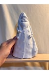 Çantalı Santa Noel Baba Biblo – 20 cm Seramik Dekoratif Figür