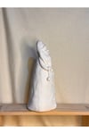 Çantalı Santa Noel Baba Biblo – 20 cm Seramik Dekoratif Figür