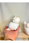 Capybara Kitap Tutucu 2’li Set | Dekoratif Beton Bookend 11 cm