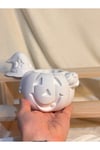 Happy Jack Kabak Seramik Kutu / Mumluk | Boyanabilir | Halloween Temalı El Dekoratif Obje