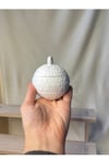 Kar Tanesi Desenli Askılı Yılbaşı Topu
