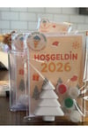 Mini Yılbaşı Boyama Seti Magnet İçerikli – Çocuklar İçin Yaratıcı Aktivite Seti