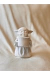 Star Wars Grogu Baby Yoda Seramik Mumluk – Mini Saksı Olarak Kullanılabilir