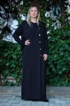 Missa - Rayon Flora Hırka Siyah