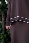 Missa - Rayon Soğuk İp Vale Takım Kahve