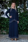 Missa - Rayon Soğuk İp Vale Takım Lacivert
