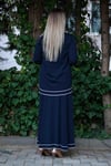 Missa - Rayon Soğuk İp Vale Takım Lacivert